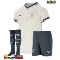 Camisa de Futebol Lazio Equipamento Secundário Infantil 2025-26 Manga Curta (+ Calças curtas)